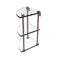 Allied Brass Three Tier Corner Glass Shelf NS-6-CA