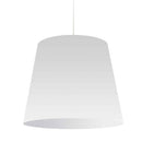 Dainolite 1 Light Oversized Drum Pendant Large Wht Shade OD-L-790