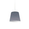 Dainolite 1 Light Oversized Drum Pendant Small Gry Shade OD-S-835