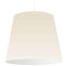 Dainolite 1 Light Oversized Drum Pendant Extra Large Cream Shade OD-XL-720