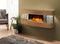 Evolution Fires Miami Curve 48 inch Fireplace Oak