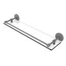 Allied Brass 22 Inch Tempered Glass Shelf with Gallery Rail P1000-1-22-GAL-GYM