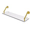 Allied Brass Prestige Skyline Collection 30 Inch Floating Glass Shelf P1000-1-30-PB