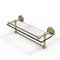 Allied Brass 16 Inch Gallery Glass Shelf with Towel Bar P1000-1TB-16-GAL-SBR