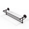 Allied Brass 22 Inch Gallery Glass Shelf with Towel Bar P1000-1TB-22-GAL-ABZ