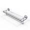 Allied Brass 22 Inch Gallery Glass Shelf with Towel Bar P1000-1TB-22-GAL-SCH