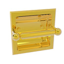 Allied Brass Prestige Skyline Collection Recessed Toilet Paper Holder P1000-24C-PB