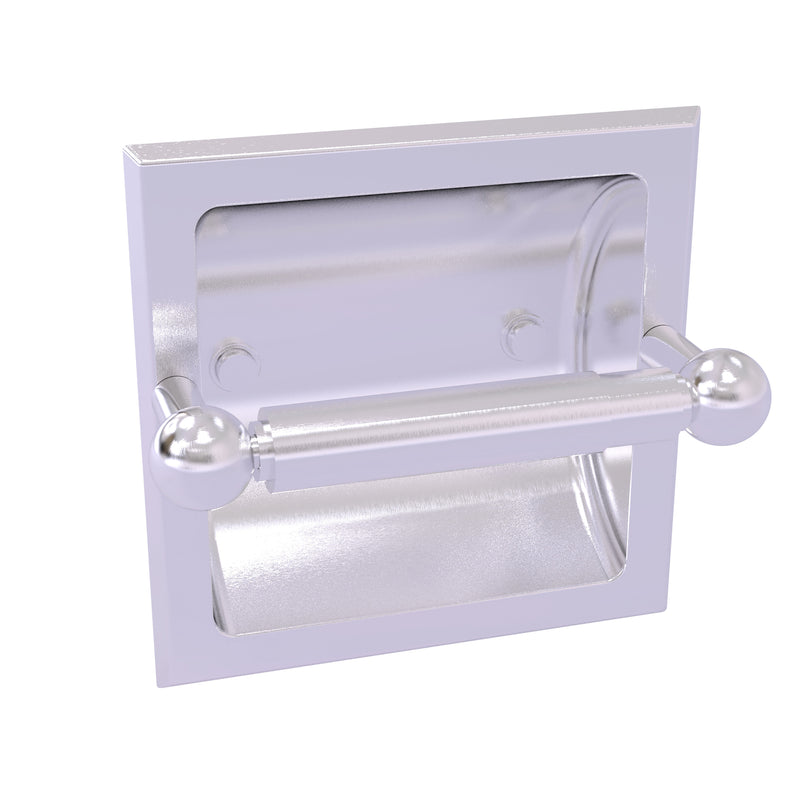 Allied Brass Prestige Skyline Collection Recessed Toilet Paper Holder P1000-24C-SCH