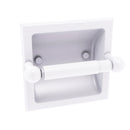 Allied Brass Prestige Skyline Collection Recessed Toilet Paper Holder P1000-24C-WHM