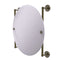 Allied Brass Prestige Skyline Collection Round Frameless Rail Mounted Mirror P1000-27-90-ABR