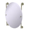 Allied Brass Prestige Skyline Collection Oval Frameless Rail Mounted Mirror P1000-27-91-PNI