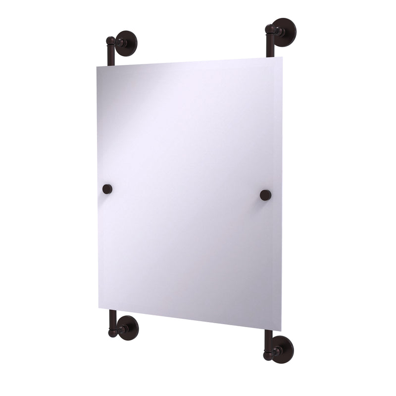 Allied Brass Prestige Skyline Collection Rectangular Frameless Rail Mounted Mirror P1000-27-92-ABZ