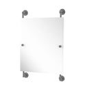 Allied Brass Prestige Skyline Collection Rectangular Frameless Rail Mounted Mirror P1000-27-92-GYM