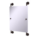 Allied Brass Prestige Skyline Collection Rectangular Frameless Rail Mounted Mirror P1000-27-92-VB