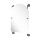 Allied Brass Prestige Skyline Collection Arched Top Frameless Rail Mounted Mirror P1000-27-94-GYM