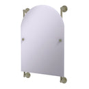 Allied Brass Prestige Skyline Collection Arched Top Frameless Rail Mounted Mirror P1000-27-94-PNI