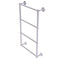 Allied Brass Prestige Skyline Collection 4 Tier 36 Inch Ladder Towel Bar with Dotted Detail P1000-28D-36-SCH