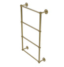 Allied Brass Prestige Skyline Collection 4 Tier 24 Inch Ladder Towel Bar with Twisted Detail P1000-28T-24-UNL