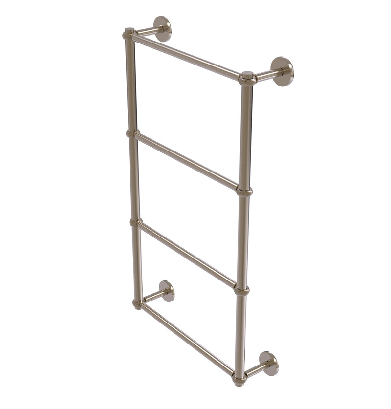 Allied Brass Prestige Skyline Collection 4 Tier 36 Inch Ladder Towel Bar with Twisted Detail P1000-28T-36-PEW