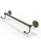 Allied Brass Prestige Skyline Collection 18 Inch Towel Bar with Integrated Hooks P1000-41-18-HK-ABR