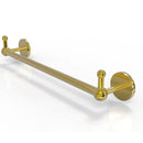 Allied Brass Prestige Skyline Collection 18 Inch Towel Bar with Integrated Hooks P1000-41-18-PEG-PB