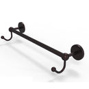 Allied Brass Prestige Skyline Collection 24 Inch Towel Bar with Integrated Hooks P1000-41-24-HK-ABZ