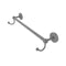 Allied Brass Prestige Skyline Collection 24 Inch Towel Bar with Integrated Hooks P1000-41-24-HK-GYM