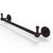 Allied Brass Prestige Skyline Collection 36 Inch Towel Bar with Integrated Hooks P1000-41-36-PEG-ABZ