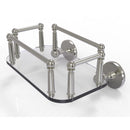 Allied Brass Prestige Skyline Collection Wall Mounted Glass Guest Towel Tray P1000-GT-5-SN