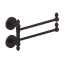 Allied Brass Prestige Skyline Collection 2 Swing Arm Towel Rail P1000-GTB-2-VB