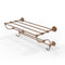 Allied Brass Prestige Skyline Collection 24 Inch Train Rack Towel Shelf P1000-HTL-24-5-BBR