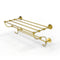 Allied Brass Prestige Skyline Collection 24 Inch Train Rack Towel Shelf P1000-HTL-24-5-PB