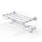 Allied Brass Prestige Skyline Collection 24 Inch Train Rack Towel Shelf P1000-HTL-24-5-SCH