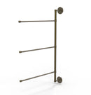 Allied Brass Prestige Skyline Collection 3 Swing Arm Vertical 28 Inch Towel Bar P1027-3-16-28-ABR