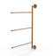 Allied Brass Prestige Skyline Collection 3 Swing Arm Vertical 28 Inch Towel Bar P1027-3-16-28-BBR