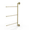 Allied Brass Prestige Skyline Collection 3 Swing Arm Vertical 28 Inch Towel Bar P1027-3-16-28-SBR