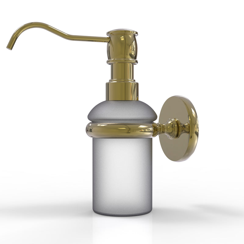 Allied Brass Prestige Skyline Collection Wall Mounted Soap Dispenser P1060-UNL