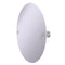 Allied Brass Frameless Oval Tilt Mirror with Beveled Edge P1091-SCH