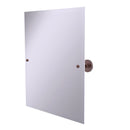 Allied Brass Prestige Skyline Collection Frameless Rectangular Tilt Mirror with Beveled Edge P1092-CA