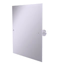 Allied Brass Prestige Skyline Collection Frameless Rectangular Tilt Mirror with Beveled Edge P1092-SCH