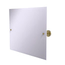 Allied Brass Frameless Landscape Rectangular Tilt Mirror with Beveled Edge P1093-UNL