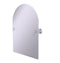 Allied Brass Prestige Skyline Collection Frameless Arched Top Tilt Mirror with Beveled Edge P1094-SCH