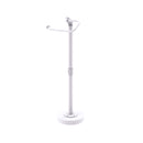 Allied Brass Pipeline Collection Free Standing Euro Style Toilet Tissue Stand P-180-FSETP-WHM