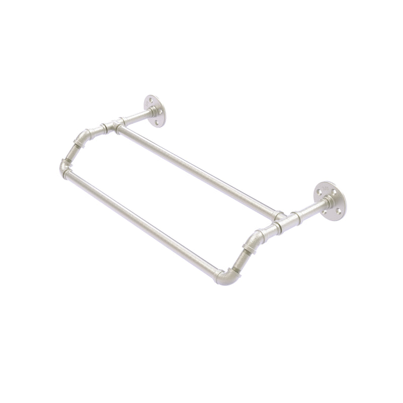 Allied Brass Pipeline Collection 24 Inch Towel Bar P-200-24-TB-SN