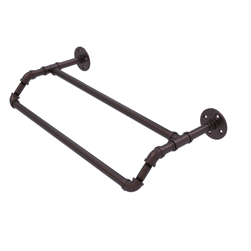 Allied Brass Pipeline Collection 24 Inch Double Towel Bar P-220-24-DTB-ABZ