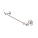 Allied Brass Pipeline Collection 36 Inch Towel Bar with Integrated Hooks P-250-36-TBHK-SN