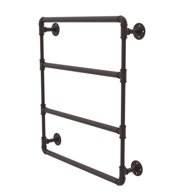 Allied Brass Pipeline Collection 24 Inch Wall Mounted Ladder Towel Bar P-280-24-LTB-ORB