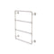 Allied Brass Pipeline Collection 24 Inch Wall Mounted Ladder Towel Bar P-280-24-LTB-SN