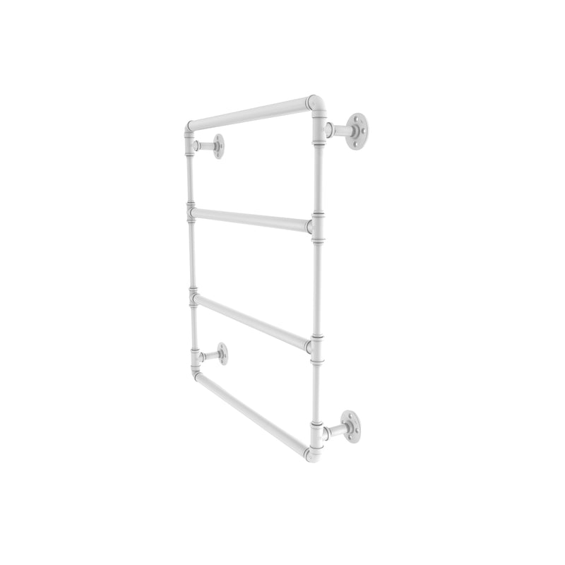 Allied Brass Pipeline Collection 36 Inch Wall Mounted Ladder Towel Bar P-280-36-LTB-WHM