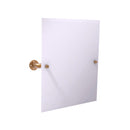 Allied Brass Pipeline Collection Frameless Rectangular Wall Mounted Tilt Mirror P-350-TM92-BBR